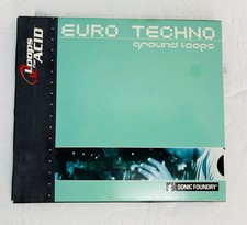 Sonic Foundry Euro Techno Ground Loops / Sound Library / Sampling CD Sample