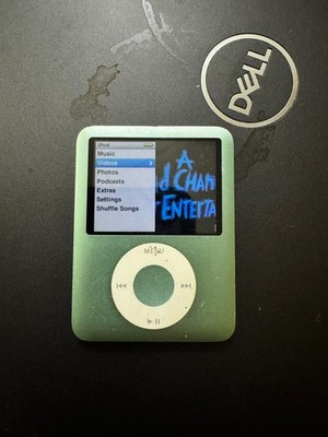 Apple iPod Nano 3rd Gen 8GB Green A1236 #6188