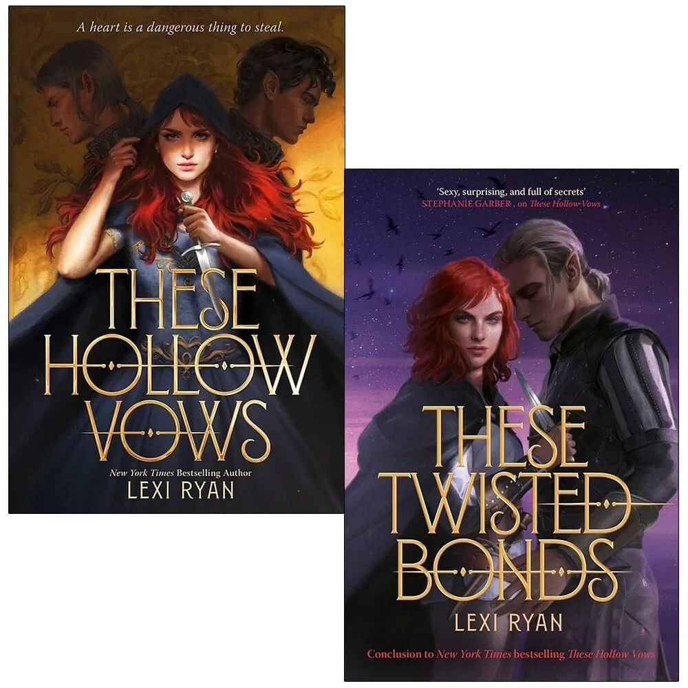 These Hollow Vows Series By Lexi Ryan 2 Books Collection Set These Twisted Bonds