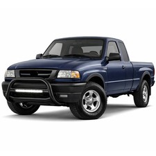 Black Horse Max Beacon Bull Bar Push Bar No Skid Black Fit 2001-2008 Ford Ranger Black Horse Max Beacon Bull Bar Push Bar No Skid Black Fit 2001-2008 Ford Ranger