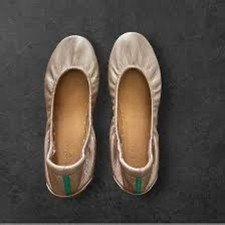 Tieks by Gavrieli Ballet Flats Rose Metallic Leather Limited Edition 7