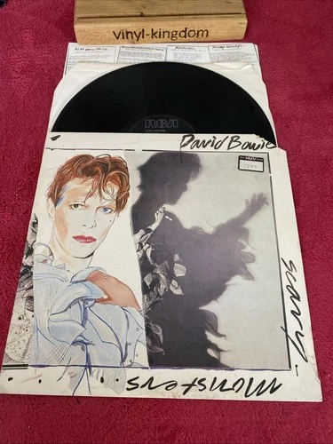 DAVID BOWIE Scary Monsters ORIG 1st UK  1980 RCA + Insert EX AUDIO