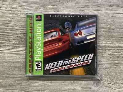 Need for Speed High Stakes PlayStation 1 PS1 - CIB w/Manual! NICE + Clean Disc!