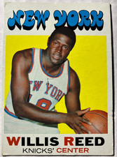 1971-72 Topps #30 Willis Reed Knicks EX
