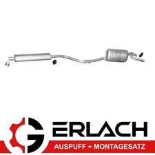 Endschalldämpfer für Fiat Punto 60 1.2 282