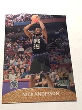 1999-00 SCC First Day Issue MISSING #/100 Nick Anderson Kings #124