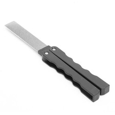 Grinding Sharpener Stone Folding Small Size Portable Whetstone Durable Coarse.
