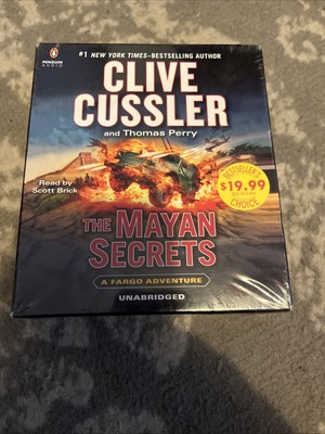 The Mayan Secrets by Thomas Perry & Clive Custer Unabridged 9 CDs Fargo Military
