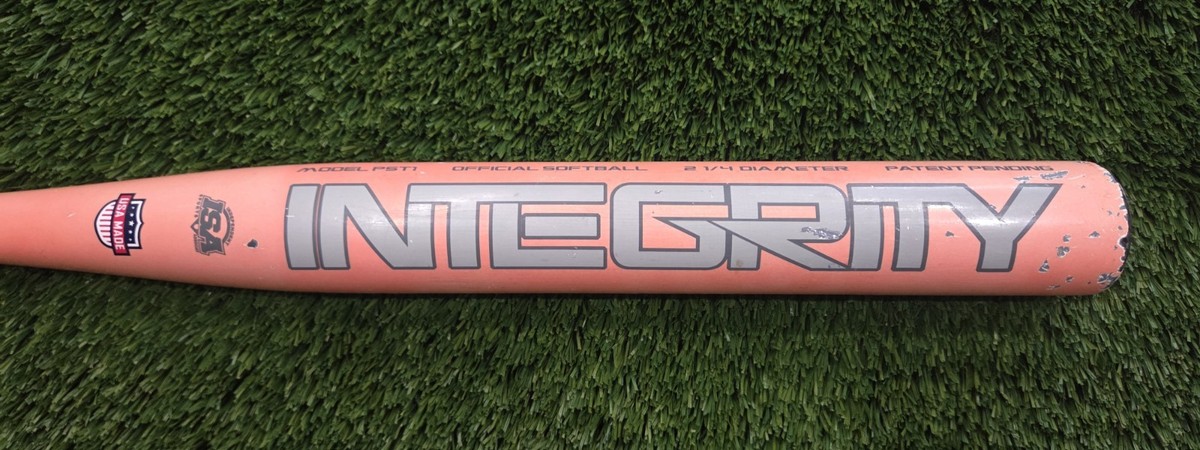 Batte De Softball Pure Integrity 34/25 Oz - 1 Pièce, Composite Carbone, USSSA
