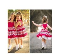 NWT Dollcake Love Heart Red Valentine Holiday dress Girls sz 3