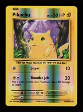 Carte Pokemon Pikachu 35/108 Reverse Holo Evoluzioni Comuni