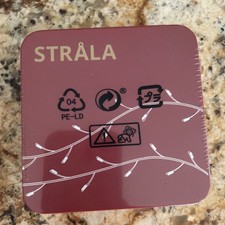 IKea STRALA LED String 200 Lights With Power Supply, Christmas Decoration, New