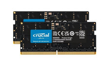 Crucial 128GB 2 x 64GB DDR5 RAM 5600MHz Laptop Memory 5600 SODIMM CT2K64G56C46S5