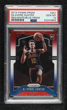 2019-20 Panini Prizm Rookie Red White & Blue De'Andre Hunter PSA 10 GEM MT 09gn