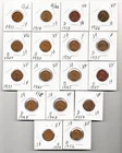 17 Diff Wheats 1911 1914 18D 26 27S 30S 35 35D 37 45 45S 47S 48D 48S 54D 54S 56D