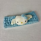Sanrio Hello Kitty Vintage Rare Blue Angel Wings Spa Headband Makeup 1999