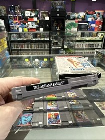 The Addams Family (Nintendo Entertainment System, NES) Complete w/ Damage Tested