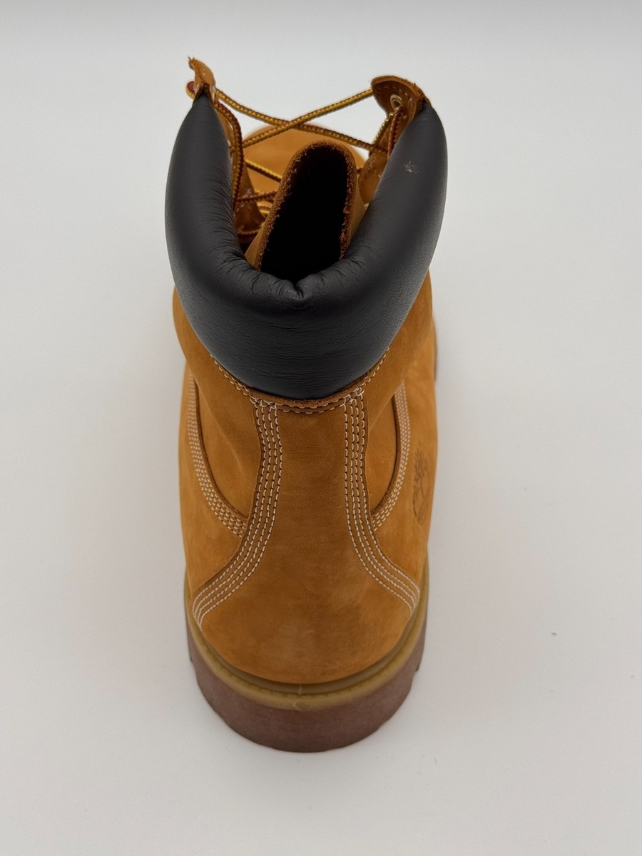 Timberland 6 Inch Boot Wheat Nubuck Mens Size 16 No Box | eBay