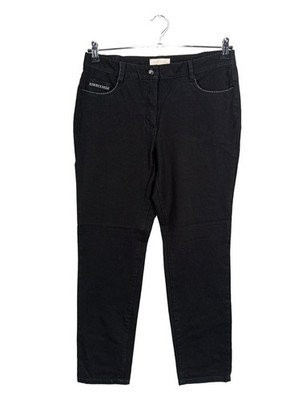 JUDITH WILLIAMS Hüftjeans Damen Jeans Gr. DE 40 schwarz Casual-Look