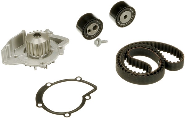 Gates Wasserpumpe + Zahnriemensatz Powergrip™ KP15558XS FüR Peugeot Lancia Fiat-image
