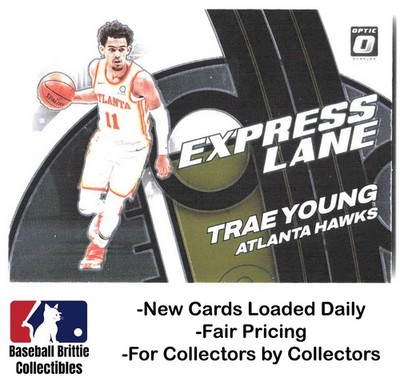 2021-22 Donruss Optic #5 Trae Young Express Lane Atlanta Hawks