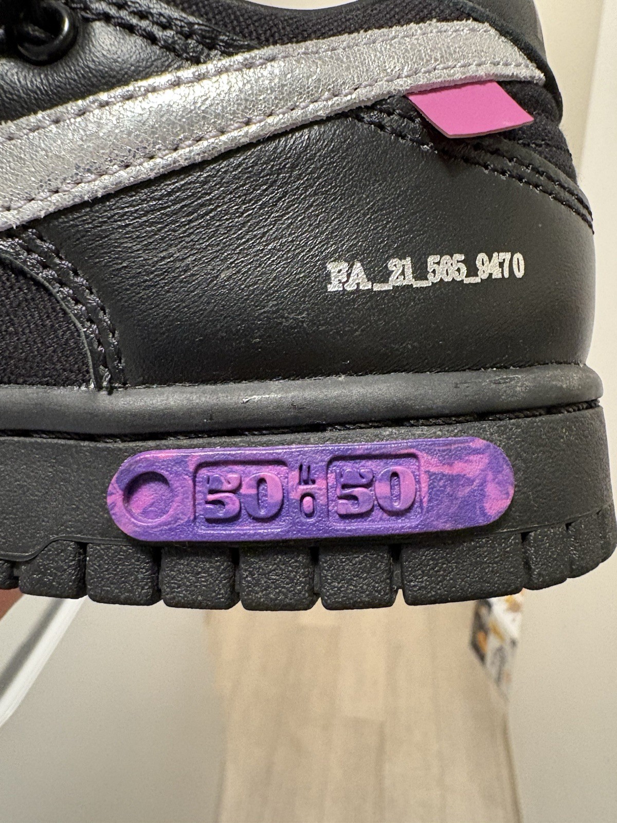 OFF WHITE X NIKE Taglia 7 Nike Off White x Dunk Low 50 di 50 DM1602 001 spedizione super pulita ?