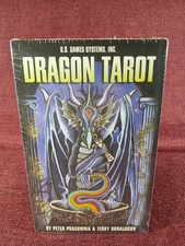 Dragon Tarot Deck by Peter Pracownik  & Terry Donaldson 78 Card US Game Systems