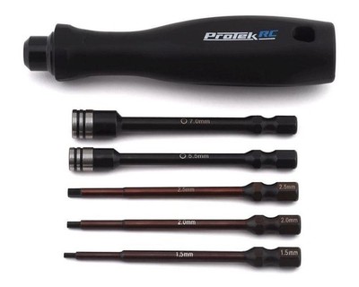 ProTek RC TruTorque 5-Piece 1/4 Drive Hex & Nut Driver Set / PTK-8462