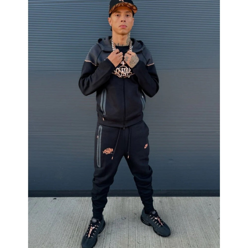 Nike Tech x Syna World Central Cee Size XL Tracksuit Brand New with Tags Black image 3