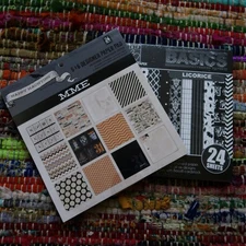 My Mind's Eye Halloween Happy Haunting + Extra Pad Scrapbook Paper Lot 6x6”