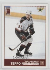 2003-04 Pacific Exhibit Yellow Back Teppo Numminen #50 0a4