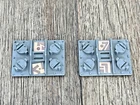 1980 Vintage Star Wars Hoth Imperial Attack Base Roof-Hatch Kenner Original PAIR