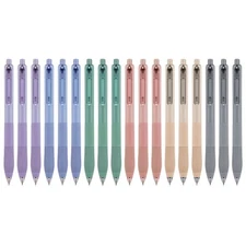 Gel Pens Black Ink Pens for Office 0.5mm Fine Point Pens Smooth Writing Retra...