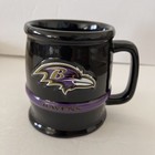 Baltimore Ravens NFL Football 3D Logo 16 Oz. Coffee Mug Pristine !!