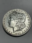 1890 O Morgan Silver Dollar About Uncirculated