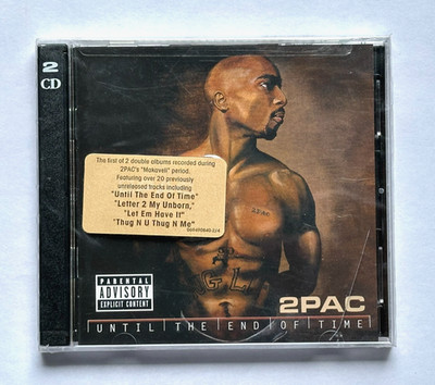 Sealed Until the End of Time by 2Pac Tupac 2001 Hype Sticker OOP Death Row