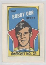 1971-72 Topps Booklet Bobby Orr #24 HOF 1u0