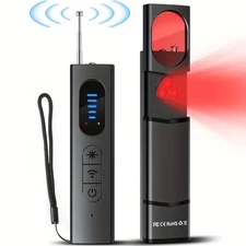Anti-Spy Hidden Camera Detector Prevent Monitoring Wireless Signal Detectors USA