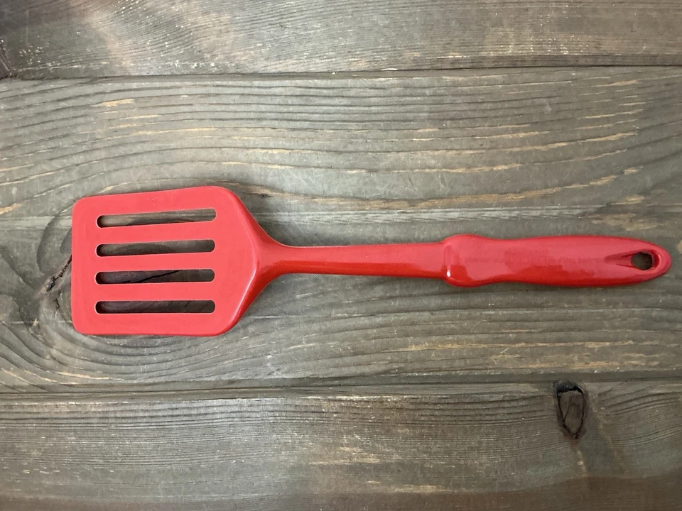 "Espátula ranurada de melamina roja Flipper Turner 12,75""" Foto 4 de 4