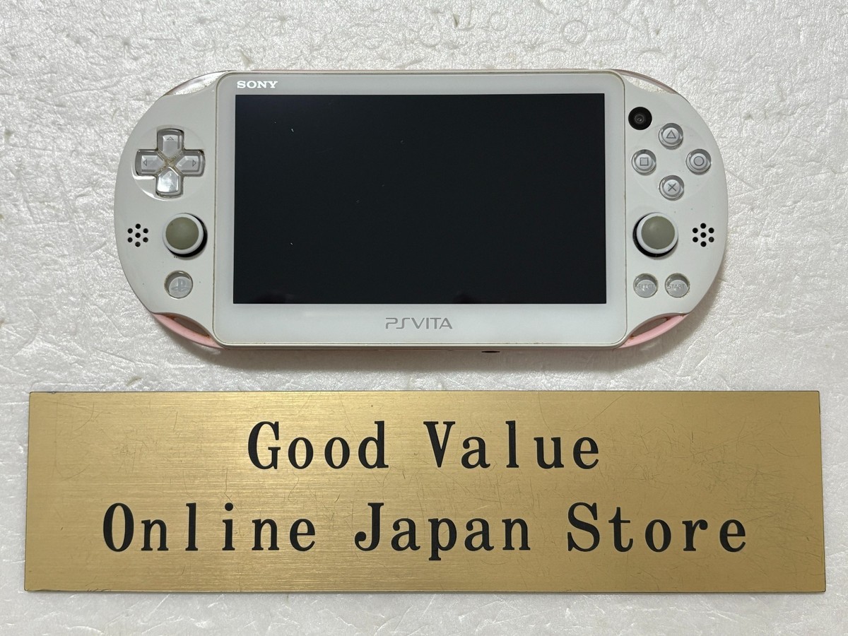 SONY PlayStationVITA 本体  PCH-2000 ZA19 Sony PS Vita PCH-2000 ZA19 Light Pink Wi-Fi Model Console Used