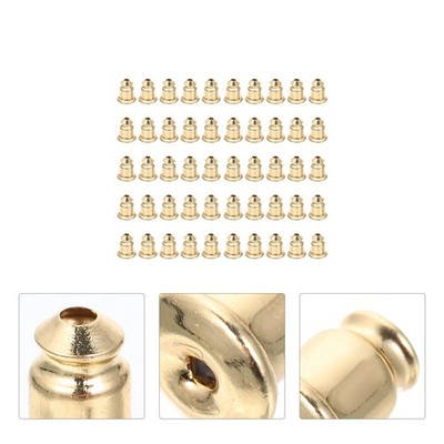  100 Pcs Ohrring Stopper Ohrringe Rücken Sicherheitsohrringrücken