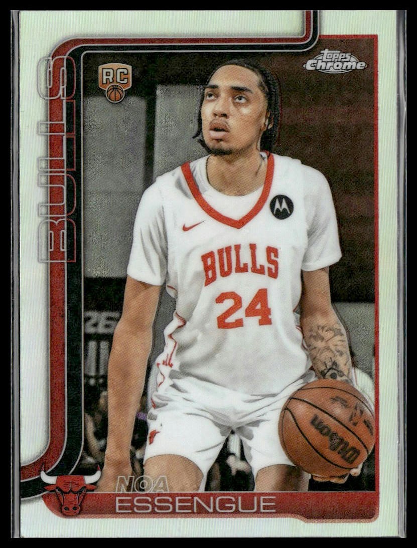 2025-26 Topps Chrome #262 Noa Essengue Refractors Rookie (i13914)