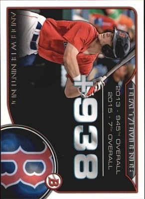 2015 Bowman Draft Draft Dividends #DDAB Andrew Benintendi - BB