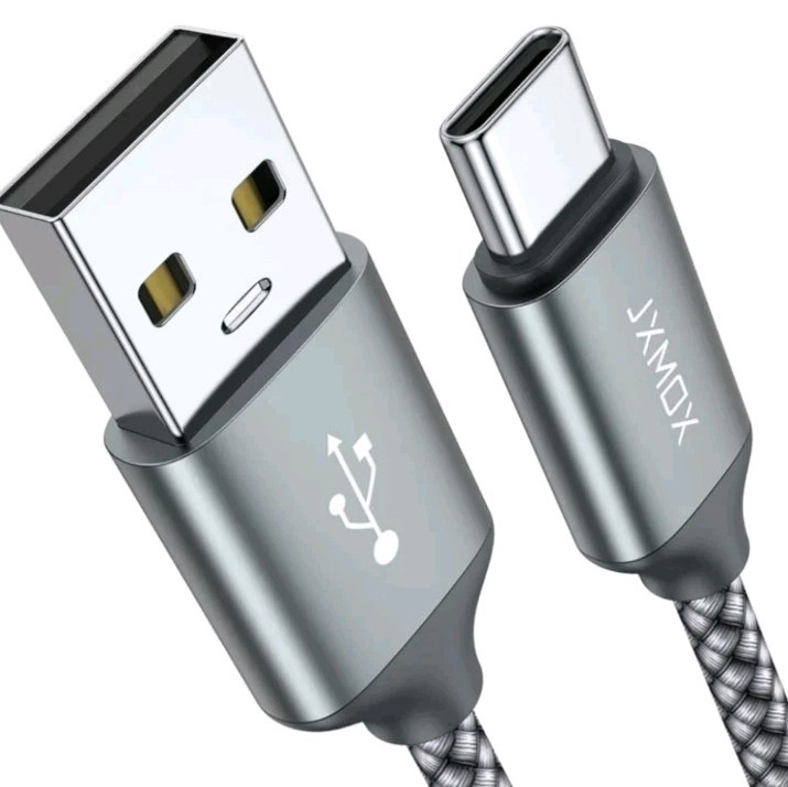 3ft Braided USB C to A Fast Charging Cable Durable Portable Phone Charger Cord