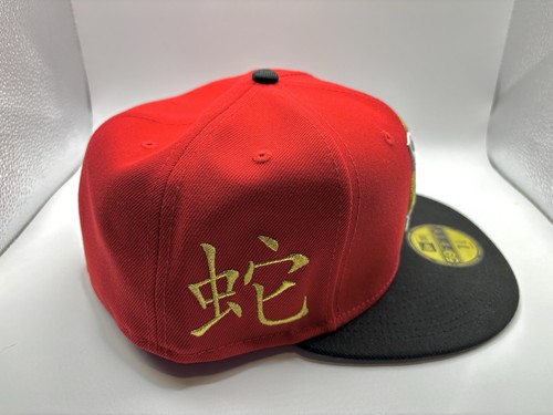Los Angeles Dodgers Snake Chinese Lunar Year New Era 59FIFTY Fitted Cap 7 5/8 - Picture 3 of 8