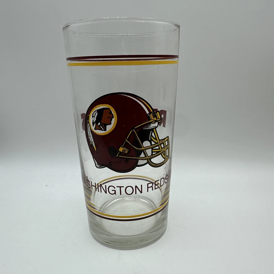 (3) Vaso de beber vintage de los Washington Redskins de la NFL de 16 oz - 1980 y (1) Super Bowl Foto 2 de 4