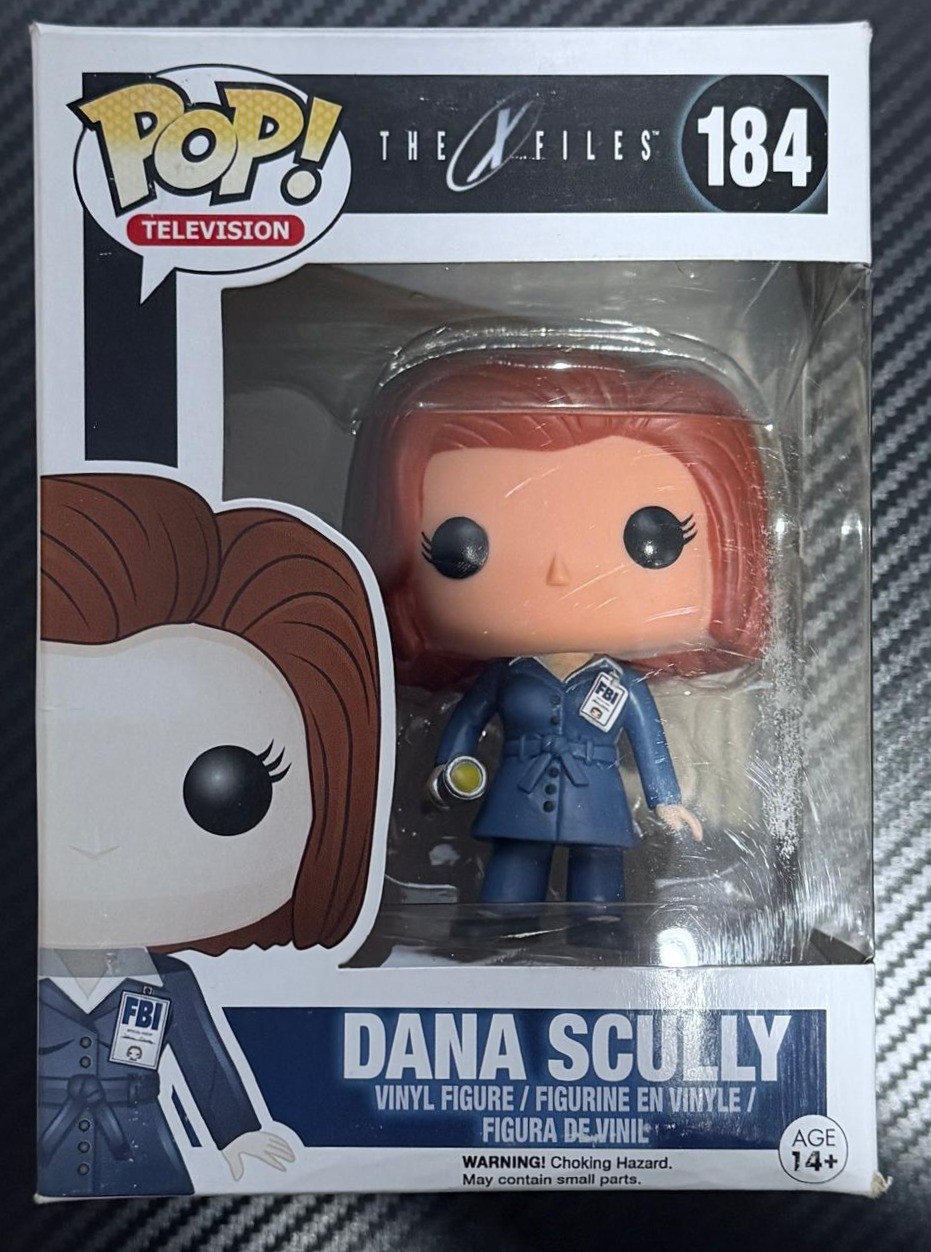 Box Damaged Funko Pop! Vinyl: The X-Files - Dana Scully #184 Retired Vaulted