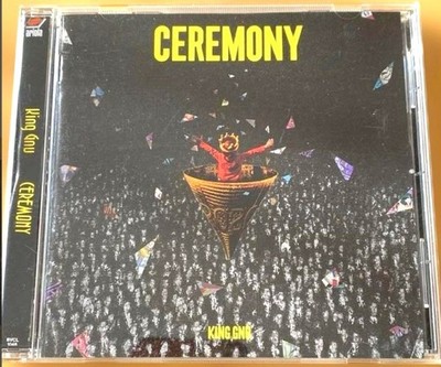 King Gnu CEREMONY CD Rock Soul Hip-Hop Classical Contemporary Ballads Song Music