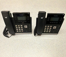 Yealink T42s Desk Phones Ethernet Wall Mounted Lot of 2