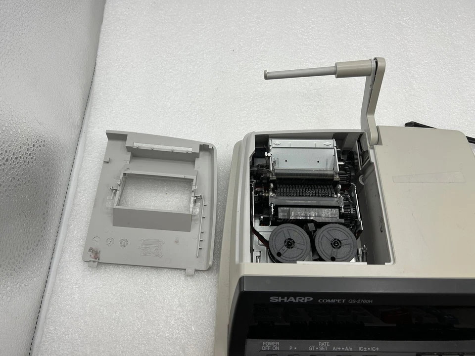 Calculadora de impresión electrónica Sharp Compet QS-2760H probada de 12 dígitos ¡VER DESCRIPCIÓN! Foto 4 de 4